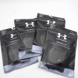 【中古・未使用品】[4点セット] アンダーアーマー Sports Mask スポーツマスク UA M/L 1368010 ユニセックス UNDER ARMOUR