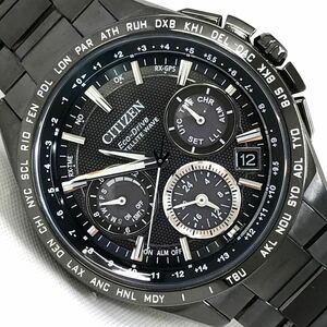 超美品 CITIZEN シチズン ATTESA アテッサ Eco-Drive 腕時計 CC9017-59E GPS 衛星 電波ソーラー サテライトウェーブ チタン 箱付 動作OK