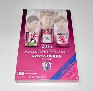 希少 新品未開封品 2016 Jリーグ トレーディングカード チームエディション・メモラビリア セレッソ大阪 トレカ ボックス BOX C大阪 グッズ