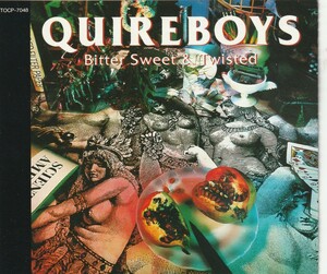 【CD】QUIREBOYS クワイアボーイズ/BITTER SWEET & TWISTED ビター・スウィート・アンド・トゥイステッド ■8cm CD付 ※CD2枚でカウント！