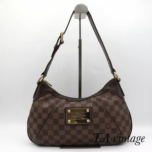 美品！LOUIS VUITTON ヴィトン　ダミエ　テムズPM ハンドバッグ　N48180