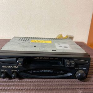 古い　SUBARU CASSETTE TAPE PLAYER H6247KC400 動作未確認　ジャンク