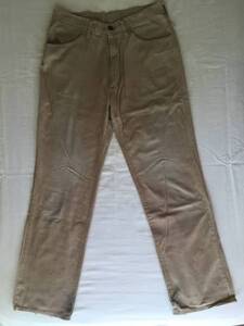 WRANGLER ラングラー コーデュロイ W32 ベージュ USED