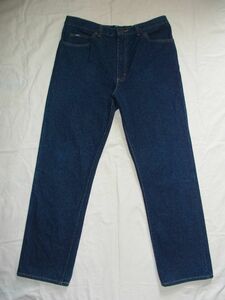 ☆美品☆ 90s USA製 Lee リー 200-8989 ストレート デニム パンツ W34 ☆古着 ユニオンチケット オリジナル ビンテージ オールド 80s 501