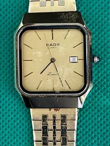 Rado ラドークォーツメンズ腕時計ジャンク品管理番号10-A375