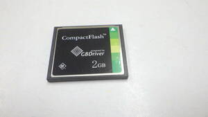 TDK　コンパクトフラッシュ　CF　2GB　中古動作品　