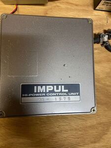 IMPUL HIGH-POWER CONTROL UNIT　ULTRA ターボモニター No.4705ハイパワー コントロールユニット インパル Y33 VQ30DET