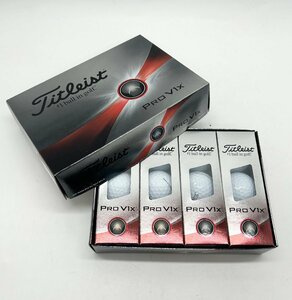 ◎L467【未使用】Titleist PRO VIX 1ダース タイトリストプロ ゴルフ球(ma)