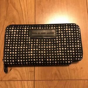 MARC by MARC JACOBS マーク バイ マークジェイコブス ラウンドジップ 長財布 マイクロドット柄