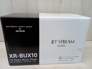 未使用品 JET STREAM aiwa XR-BOX10 CDラジオミュージックプレーヤー