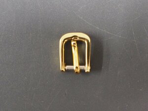 中古 セイコー シチズン カシオ 汎用 尾錠 美錠 ピンバックル 色: ゴールド 幅: 6mm 管理No.31634