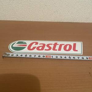 【未使用品】カストロール Castrol ステッカー 当時物