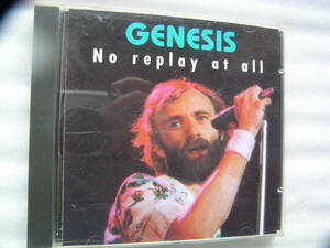 ●名盤！ジェネシス　GENESIS　No replay at all　コレクターズ中古CD　４枚までクリックポスト同梱可能●管理番号052