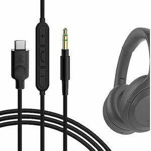 Geekria ケーブル USB-C Digital to Audio 互換性 オーディオコード ソニー Sony WH-ULT9