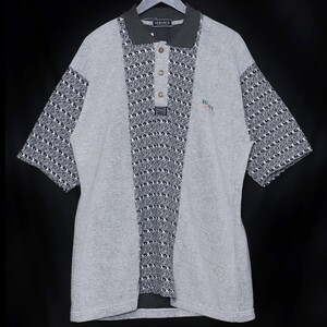 VERSACE 半袖ポロシャツ サイズ不明 グレー ヴェルサーチ ヴェルサーチェ s/s polo shirts