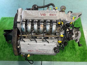 動作確認動画あり 保証付 アルファロメオ GTV E-916C1 純正 エンジン AR16102 マニュアル 5MT V6 3L 24V エンジン ミッション 34978 3C31