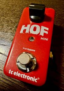 美品/完動品！TC ELECTRONIC HOF Mini Reverb リバーブミニ 元箱付　送料全国一律520円　ギターエフェクター