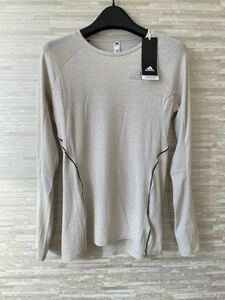 XL」Adidas アディダス 女性 ランナー 長袖Tシャツ