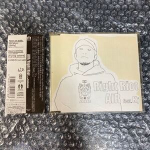 CD Right Riot AIR feat.Kj 帯び付き