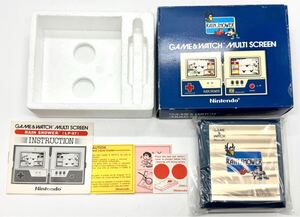 【新品未使用】任天堂 ゲーム＆ウォッチ レインシャワー LP-57 Nintendo GAME&WATCH MULTI SCREEN RAIN SHOWER