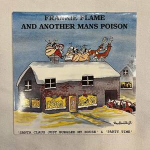 FRANKIE FLAME AND ANOTHER MAN POISON / santa claus just burgled my house 7ep