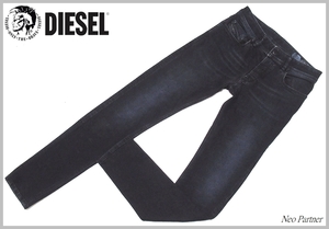 イタリア製 即決 美品 DIESEL ディーゼル SLEENKER 0679A スリムスキニー ストレッチ デニムパンツ ジーンズ W28 正規品 メンズ