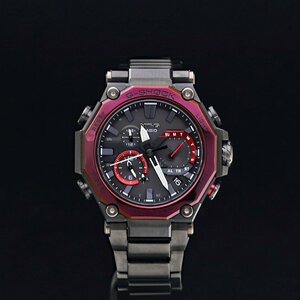 １円～ 超美品 CASIO カシオ G-SHOCK MT-G MTG-B2000BD-1A4JF SS・カーボン メンズ Bluetooth 電波ソーラー 箱保取 定価14.8万