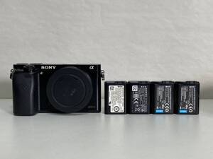 SONY α6000 ILCE-6000 ミラーレス一眼カメラ ボディ ブラック