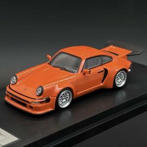 STREET WEPON 1/64 ポルシェ カレラ RSR 3.0/KS-R 911 オレンジ モデルカー ミニカー ポルシェ PORSCHE 911 930