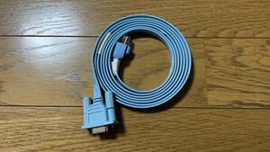 中古 Cisco シリアルケーブル Sub9ピン-RJ45 1.5m