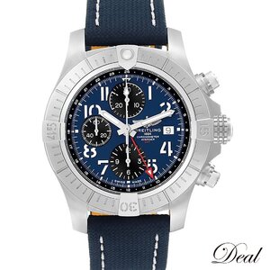 未使用 保管品 BREITLING ブライトリング アベンジャー クロノグラフ GMT 45 A24315 メンズ 腕時計