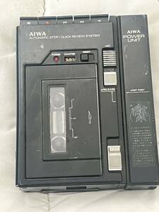 AIWA アイワ TP-22 カセットレコーダー カセットプレーヤー★動作未確認★