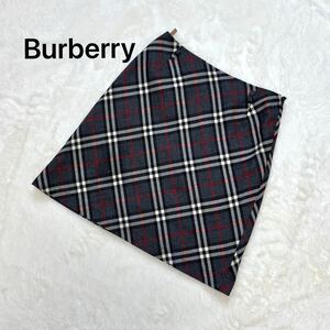 バーバリーブルーレーベル ノバチェック スカート チェック柄 三陽商会 BLUE LABEL Burberry Nova Check Flared Skirt F/S from Japan