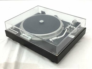 トリオ ターンテーブル/レコードプレーヤー KP-7070 動作確認済/蓋ヒンジ破損有 中古品 ACB