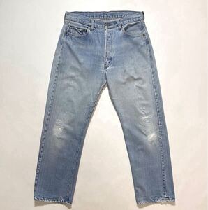 66後期♪70s USA製 Levis 501 W36L34 オリジナル ビンテージ ゴールデンサイズ リーバイス 501 赤耳 79年製