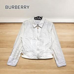 BURBERRY ジャケット コットン ホワイト