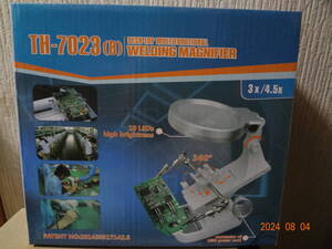 LEDライト 固定クリップ付はんだごて作業台 TH-7023 未使用