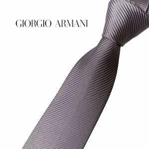 GIORGIO ARMANI ネクタイ レジメンタル柄 ストライプ柄 ジョルジオアルマーニ USED 中古 m526