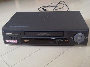 【ジャンク品】Panasonic　VHSビデオデッキ　NV-H20G　パナソニック