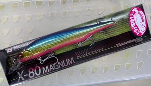 メガバス X-80 MAGNUM GLX BLUE PINK GOLD2