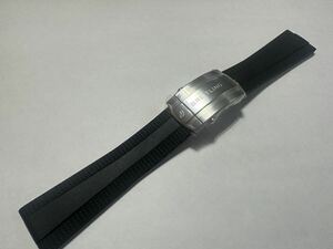 未使用 ブライトリング ラバーベルト スーパーオーシャン　バックル付き ラグ幅　22mm