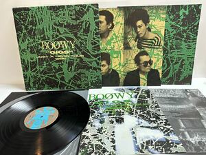 （視聴不可時、着払 返金保証）レコードLP現状品 BOOWY GIGS” JUST A HERO TOUR 1986 T32-1095 氷室京介 布袋寅泰