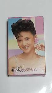 昭和レトロ　松田聖子　カネボウ化粧品　聖子のファンデーション　トランプ