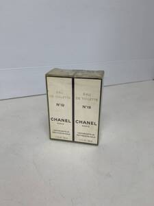 K　[未開封]CHANEL　シャネル　N°19　香水　50ml　EDT　2本　まとめて