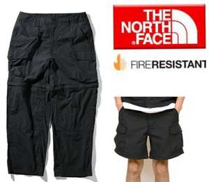 新品国内正規Sサイズ ノースフェイス THE NORTH FACE FIREFLY CONVERTIBLE PANT ファイヤーフライ コンバーチブルパンツ 取外し可能 2WAY