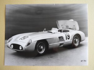 メルセデス・ベンツ　３００ＳＬR　１９５５年　ダイムラーベンツ社・広報写真　生写真