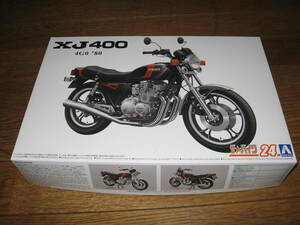 青島文化教材社 1/12 ザ・バイクシリーズ No.24 ヤマハ 4G0 XJ400 1980 プラモデル