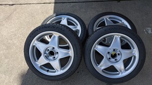 SPEEDLINE スピードライン Mistral1p ミストラル 16x7J+50 5H100 205/45R16タイヤ付 ハブ57.1加工 何故かProdrive 謎 じゃない方ミストラル