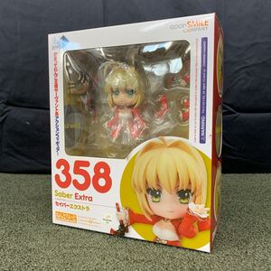 $【売り切り】未開封！Fate/EXTRA ねんどろいど 358 セイバーエクストラ かまってわんこ王様サーヴァント系アクションフィギュア