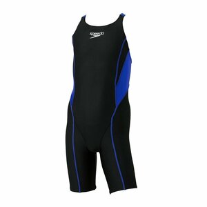 1422110-SPEEDO/ジュニア ガールズ フレックスゼロ2 ジュニアオープンバックニースキン 競泳水着/15